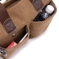 thumbnail image 4 of Maletín de lona para ordenador portátil para hombre, sencillo bolso de mensajero informal de negocios para hombre, 4 of 5