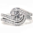 thumbnail image 2 of Pompeii 1/4ct Channel Set Diamond Rings 14K White Gold (G,I1), 2 of 3