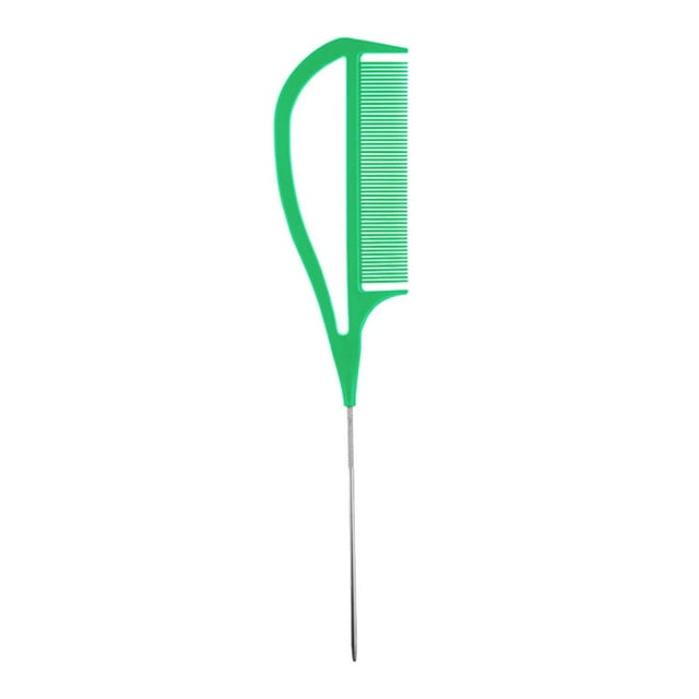 Peine Profesional Macarena Peine de Pelo para Seccionamiento Verde 10 Pulgadas
