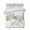 Multicolor, variant on Quilts Queen Size, Eucalyptus Floral Soft Comforter Bedding Set for Bed, Vintage Spring Botanical Leaves Lightweight Quilted Bedspread with Pillow Cover(2 Pieces) for All Season, 90x96 Inch