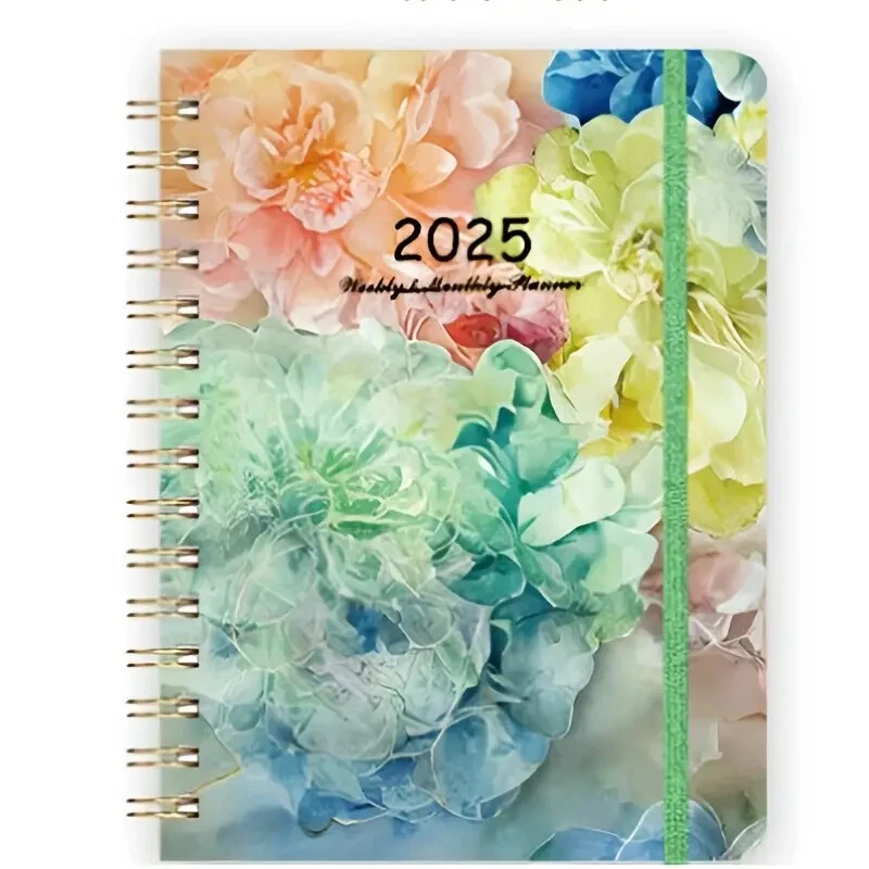 2025 Daily Planner With Monthly & Weekly Goals - Time Management Organizer, 365-