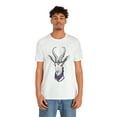 thumbnail image 5 of Antelope With Glasses Fashion Unisex Jersey Short Sleeve Bella Canvas  Tee, 5 of 12