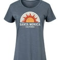 thumbnail image 3 of Instant Message - Santa Monica Caluifornia - Sunset - Women's Any Way Dress, 3 of 7