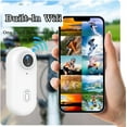thumbnail image 5 of Compact 4k Hands-Free POV Camera, 120° Ultra-Wide Snap Cam Camera-Lightweight Design,One Click, Capture Life,Hands-Free Anytime,Bring Endless Possibilities to Creation, 5 of 8