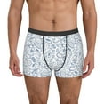 thumbnail image 4 of Wukai Fitness Guru Print Men’s Underwear Breathable Boxer Briefs,&nbsp;Moisture Wicking & Breathable-Medium, 4 of 7