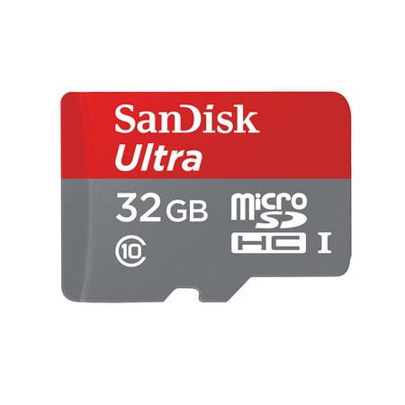 SanDisk Ultra 32GB UHS-I/Class 10 Micro SDHC Memory Card With Adapter- (Best Micro Sd Card For Switch)
