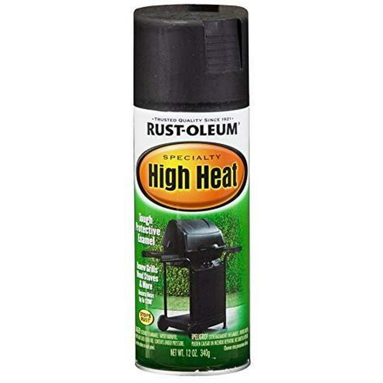 Rust-Oleum 349916 Specialty Spray Paint, Aerosol Can, Black