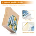thumbnail image 5 of Yayeee Napkin Holder for Table Kitchen Paper Tissue Organization, Retro Lemon Leaves, 5 of 8
