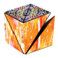 thumbnail image 2 of CUBENDI Geometric Origami Puzzle - Infinity Fidget Cube for Adults, Kids & Teens - by Fun in Motion Toys (Scribble), 2 of 7