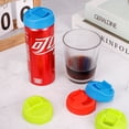 thumbnail image 3 of Springcorner 6 Pcs Pop Can lid, Beverage Can Cover Soda Can Lids, Leakproof Press Type Splash Cans Cover Reusable for Carbonated Water Soft Drink,Beer(Multicolor), 3 of 7