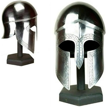 THOR INSTRUMENTS Greek Corinthian Medieval Helmet without Plume Great Armor Halloween Decorations Costume