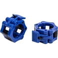 thumbnail image 1 of 2 collares de abrazadera para barra, tamaño olímpico, 50 mm, clips de bloqueo de barra de peso de liberación rápida para levantamiento de pesas o entrenamiento de levantamiento de potencia, 1 of 3