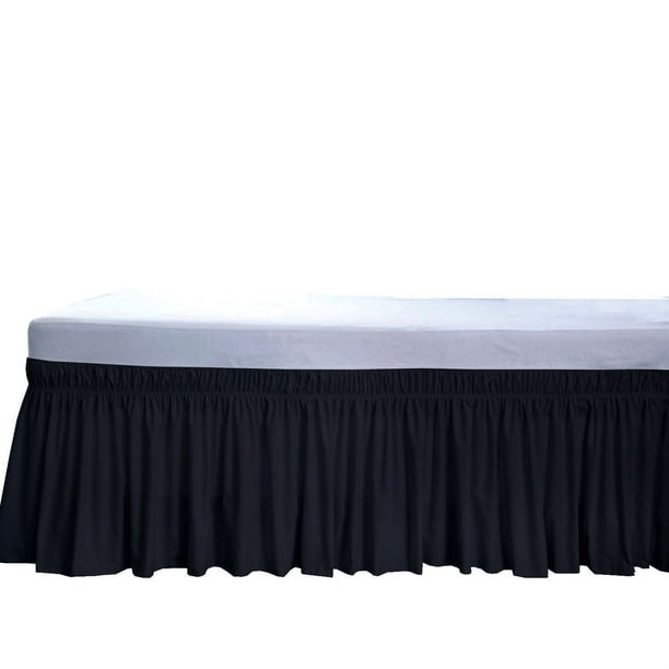 The Great American Store Wrap Around Elastic Bed Skirt Easy On Off Dust Ruffle Bed