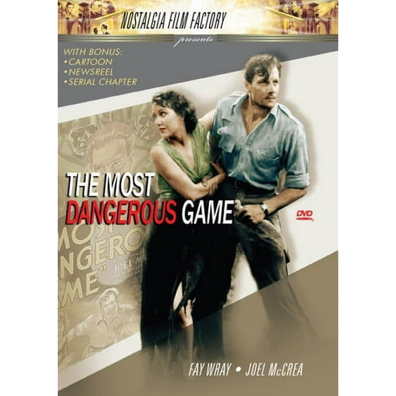 The Most Dangerous Game (DVD), Vci Video, Action & Adventure
