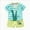 Green, variant on NIEWTR Kids Toddler Baby Boy GirlsShort Sleeve T Shirt Elastic Waistband Casual Elastic Shorts 2PCS Outfit Set T-Shirt For 1t 2t 3t 4t 5t 6t Pajamas & Dailywear (Green,18-24 Months)