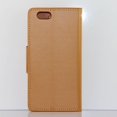 thumbnail image 2 of TopSave Goospery SONATA Card Holder Leather Folio Wallet Flip Case For iPhone 6,6s,Carmel, 2 of 3