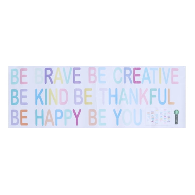 Art Mural, Autocollant Coloré Autocollant Décoratif Anglais Sticker Wall Decal Fiable Performance
