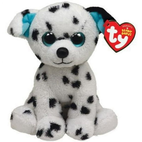 Ty Beanie Baby- Hydrant Dalmatian Plush Dog