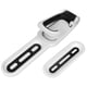 thumbnail image 2 of Advancent Soporte de pared para bicicleta de montaña, estante de almacenamiento plegable para bicicleta, colgador ahorrador de espacio, soporte Ciclismo Blanco negro, 2 of 6