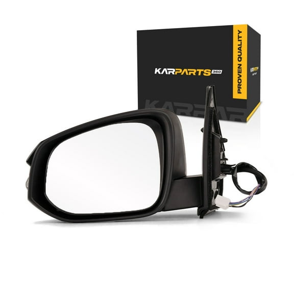 For Toyota RAV4 Door Mirror 2013 2014 2015 Driver Side | Power | Heated | w/ Signal Light | Paint To Match | Replacement For TO1320310 | 87940-42B50