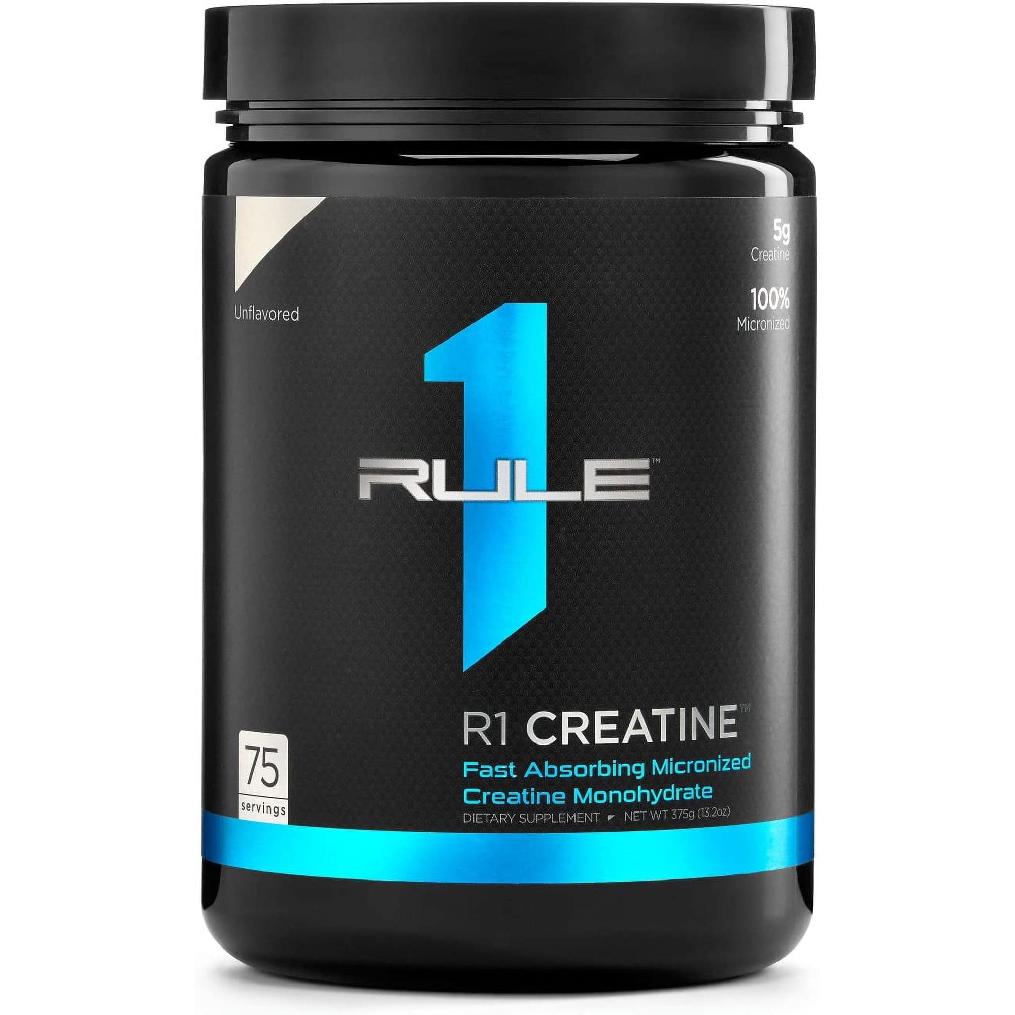 R1 Creatine, Rule 1 Proteins Brand 100% Creatine (Unflavored, 75 Servings)