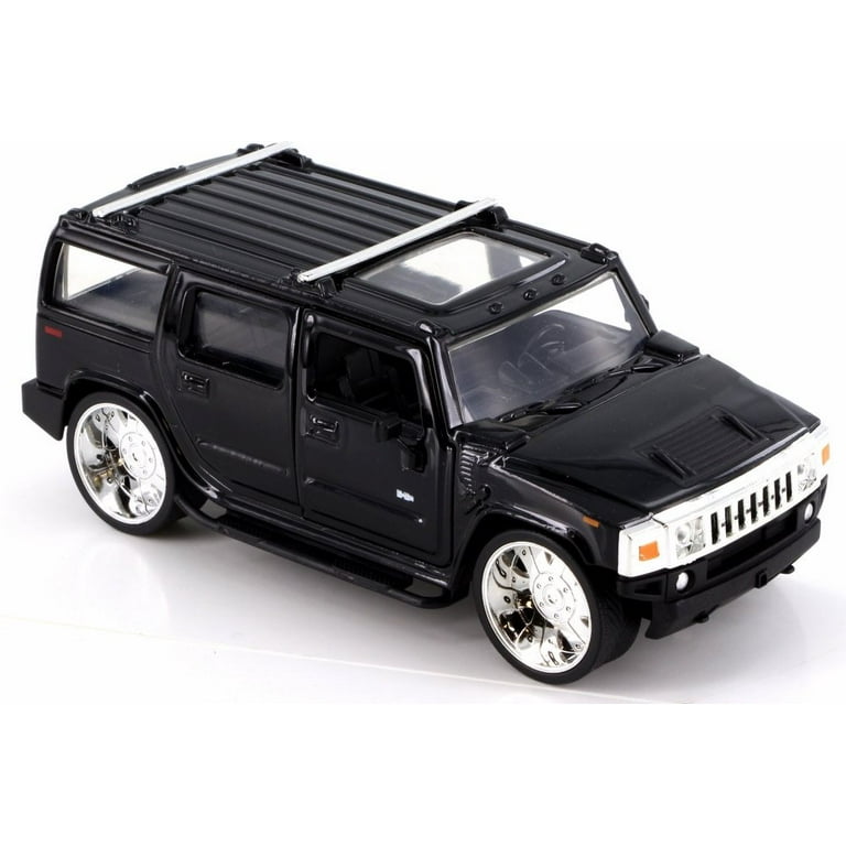 2003 Hummer H2, Black - JADA 91560 - 1/32 Scale Diecast