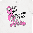 thumbnail image 4 of Inktastic My Great Grandma is My Hero Breast Cancer Awareness Boys or Girls Toddler T-Shirt, 4 of 5