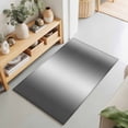 thumbnail image 2 of Entryway Rug 2'x3', Grey White Ombre Kitchen Runner Rugs Non-Slip Carpet Mats, Contemporary Art Abstract Aesthetics Bedside Rugs Runners Washable Floor Carpet for Bathroom Laundry Room, 2 of 8