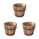 thumbnail image 1 of Maceta de barril Bewildely para flores madera pequeño 12 * 9 * 10 cm, 1 of 6