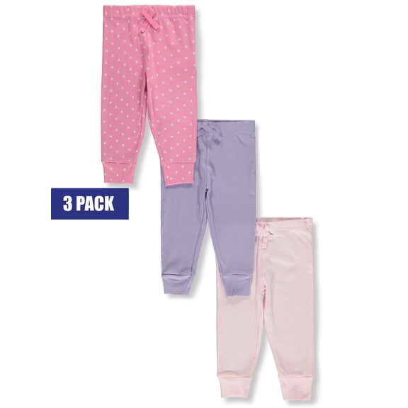 Koala Baby Baby Girls' 3-Pack Dotted Pants Color: pink Size: 12 - 18 months