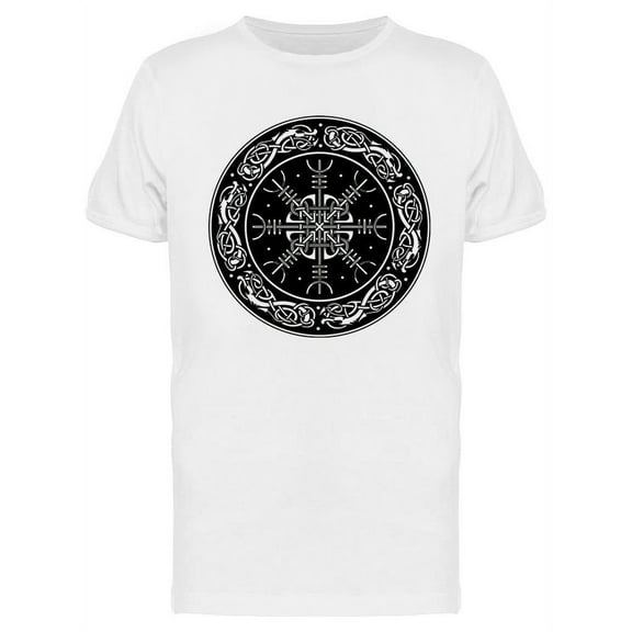 Scandinavian Shield T-Shirt Men -Image by Shutterstock, Male Small