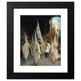 thumbnail image 2 of Gonzalo Bilbao Martínez 15x18 Black Modern Framed Museum Art Print Titled - Procession of the Seven Words (1902), 2 of 5