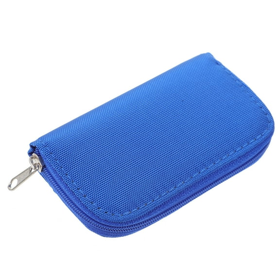 Raindrops Nylon EVA PVC Memory Card Storage Case Portable Anti-Shock Protective Holder