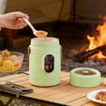 thumbnail image 6 of Portable Travel Electric Cooker 1.6L Multifunctional Multifunctional Mini Rice Cooker with Stainless Steel Pot & Steaming Rack Small Hot Pot & Soup Cooker for Dorms Office & Kitchen US Plug(C), 6 of 6