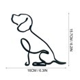 thumbnail image 7 of Desk Accessories Clearance! Dog Minimalist Arts Sculpture Personalized Gift Metal Decoration, 7 of 7