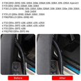 thumbnail image 5 of 2 piezas de cubierta interior de manija de puerta Funda protectora para - Serie 3/4 F30 F35 2012-2018, 5 of 5