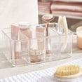 thumbnail image 3 of Organizador StorI rectangular de plástico transparente de 5 compartimentos, 3 of 9