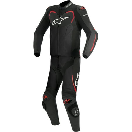 Alpinestars GP Pro Two Piece Leather Suit Black/Red 46 