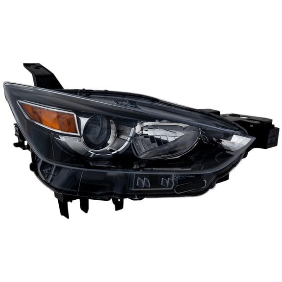 Headlamp Assembly Compatible with 2016-2022 Mazda CX-3 2.0L I4 PE-VPS HALOGEN REPMZ100131Q 148HP