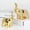 Gold-2pcs, variant on A Pair Elephant Statue Home Decor,Modern Style Figurines,Sculpture for Office Desktop Bookshelf Living Room