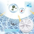 thumbnail image 3 of Cogfs Portable Washing Machine Mini Washing 3 in 1 Dishwashers,Travel Home USB, 3 of 7