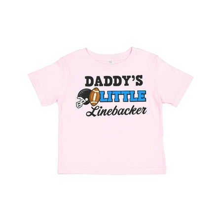 

Inktastic Daddys Little Linebacker Boys or Girls Toddler T-Shirt