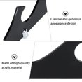 thumbnail image 3 of unbranded 2Ud Rack De Pared Para Negro Con Estilo Para Exhibición En Hogar, 3 of 7