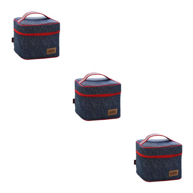 Naiovety Bolsa de almuerzo aislada para niños, bolsa de aislamiento térmico, refrigerador, bolsa de papel de aluminio, caja de comida para Type1