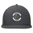thumbnail image 2 of Men's Fanatics Charcoal Vegas Golden Knights Authentic Pro Training Camp Snapback Hat, 2 of 4