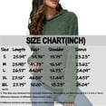 thumbnail image 6 of AELand Women's Sweaters Fashion Oversized Pullover Hoodies Sweatshirts Long Sleeve Loose Fall Sweaters With Kangaroo Pocket, S~XXL, 6 of 6