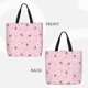 thumbnail image 2 of Easygdp Hand Drawn Strawberry Bolsa Tote para Mujer, Bolso de Hombro para Trabajo, Playa, Viajes, Compras y Supermercado, 2 of 7