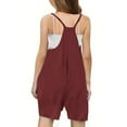 thumbnail image 5 of Xdegoge Girls Rompers 10-12 Pants Jumpsuit Dressy Sleeveless Summer Jumpers Cute Spaghetti Strap Romoers with Pockets Toddler Girl Clothes Previous Orders Payment Methods On My Account, 5 of 7