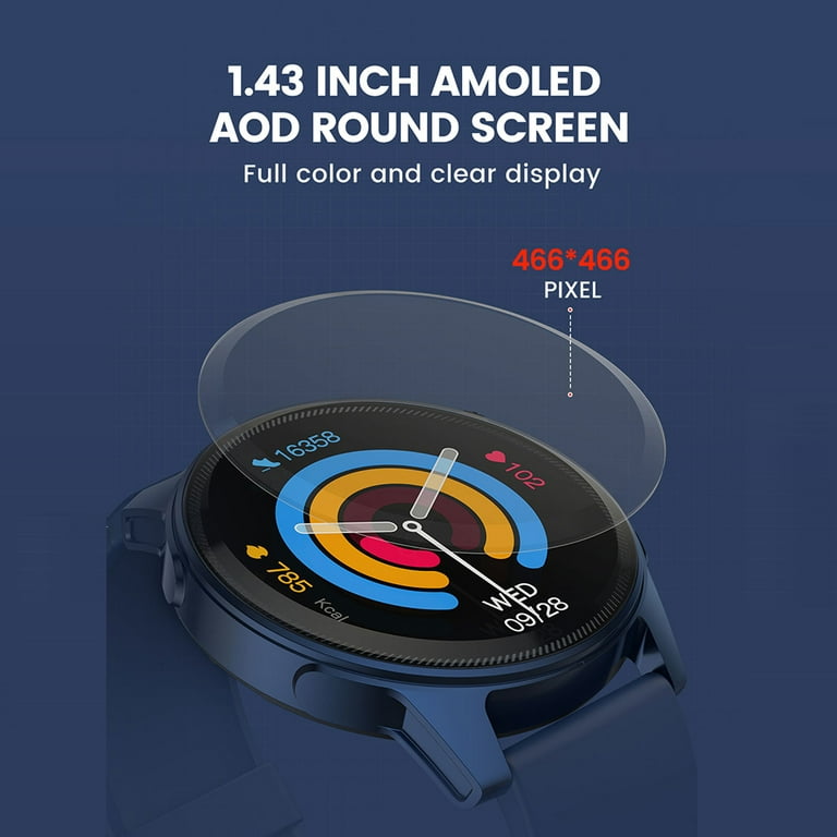 Fengqingyang Smartwatch for Men'S High-Definition