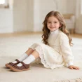thumbnail image 3 of Meckior Toddler Girls Dress Shoes Little Girls Mary Jane Soft Sole Princess Shoes for Little Kids, 3 of 9
